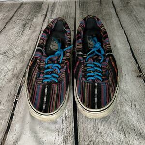 Vans Men’s or Women’s Colorful Striped Sneakers, Size 8, Pre-owned